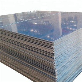 6061, 6082 T6 Aluminia Alojo-Folio 